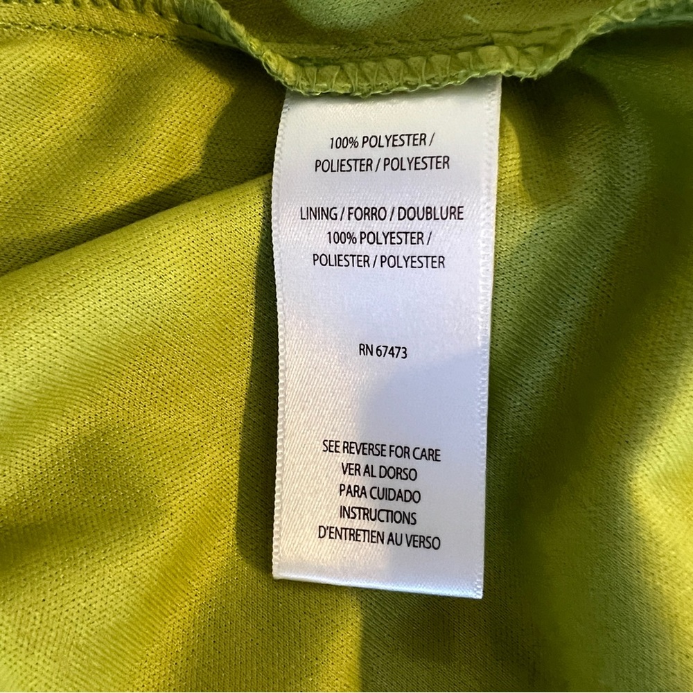 Maison Tara  Chloe Apricot Green Mini Dress. Size 8 - Picture 9 of 15